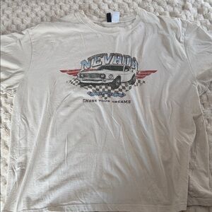 Nevada Graphic Cream T-Shirt